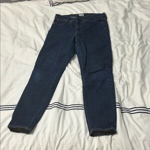 J. Crew Dark Blue Skinny Jeans
